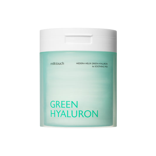 Milktouch Hedera Helix Green Hyaluron 6sec Soothing Pad 60pcs